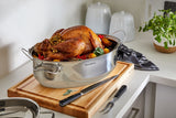 PADERNO 18/10 Stainless Steel Multi-Roaster with Removable Rack, 50.3 x 18cm image 7