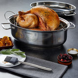 PADERNO 18/10 Stainless Steel Multi-Roaster with Removable Rack, 50.3 x 18cm image 8