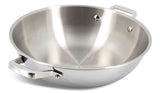 PADERNO 3-Ply Clad Stainless Steel Wok, 32-cm image 2
