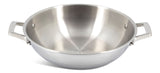 PADERNO 3-Ply Clad Stainless Steel Wok, 32-cm image 3