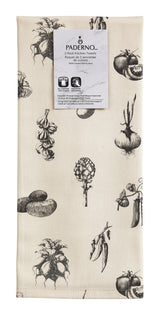 PADERNO All-Purpose Cotton Kitchen Towels, Grey, 2-pk image 2