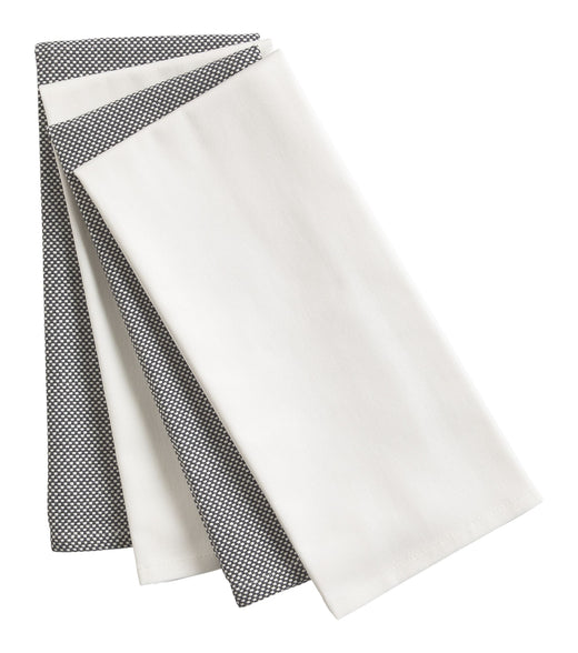 PADERNO All-Purpose Cotton Kitchen Towels, Grey, 4-pk