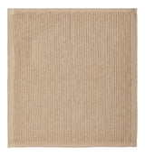 PADERNO All-Purpose Ribbed Cotton Terry Square Dish Cloths, Beige, 4-pk image 2