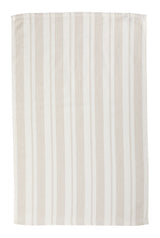 PADERNO All-Purpose Striped Cotton Kitchen Towels, Beige, 2-pk image 5