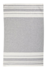 PADERNO All-Purpose Striped Cotton Terry Kitchen Towels, Grey, 2-pk image 5