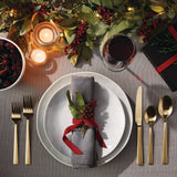 PADERNO Belvedere Stainless Steel Flatware Set, Serves 4, 20-pc, Black image 5