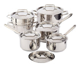 PADERNO Canadian Signature Stainless Steel Cookware Set, 12-pc image 4