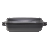 PADERNO Ceramic Roaster Set, Grey, 15 x 8.5-in, 2-pk image 3