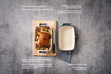 PADERNO Ceramic Roaster Set, Grey, 15 x 8.5-in, 2-pk image 7
