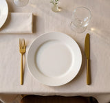 PADERNO Chelsey Satin Gold Finish Slim Round Stainless Steel Flatware Set, Serves 4, 20-pc image 2