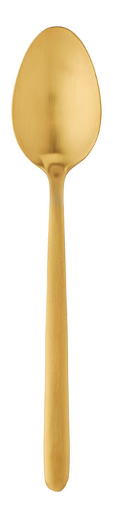 PADERNO Chelsey Satin Gold Finish Slim Round Stainless Steel Flatware Set, Serves 4, 20-pc image 6