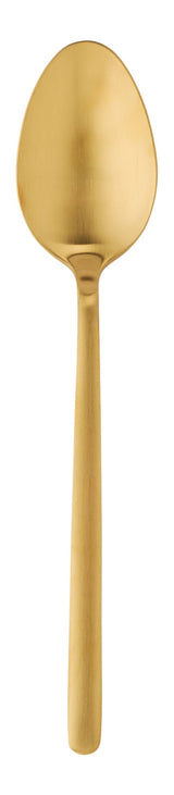 PADERNO Chelsey Satin Gold Finish Slim Round Stainless Steel Flatware Set, Serves 4, 20-pc image 8