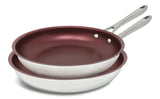 Paderno Clad Non-stick Fry Pans, 24 cm/28 cm, 2-pk, Induction Compatible Cookware
