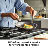 PADERNO Classic Cookware Set, Non-Stick, PFOA-Free, Oven Safe, Champagne Bronze, 12-pc image 8