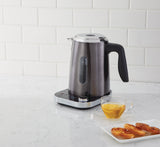 PADERNO Cordless Electric Kettle with Auto Shut Off, Black Stainless Steel, 1.7L image 5