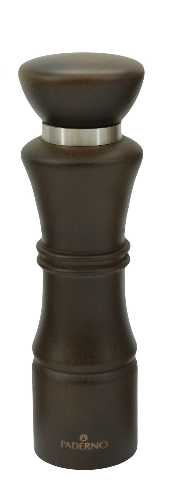 Paderno Dark Wood Salt & Pepper Grinder, Medium, Traditional, 20-cm