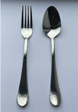 PADERNO Hammered Flatware Set, Serves 4, 20-pc image 2
