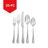 PADERNO Hammered Flatware Set, Serves 4, 20-pc image 8