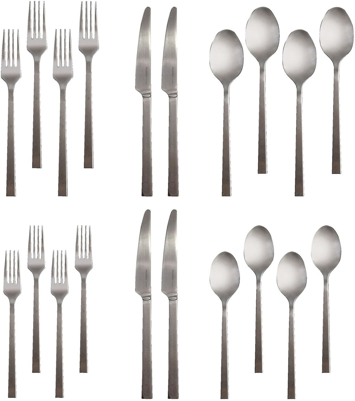 PADERNO Laurier Stainless Steel Flatware Set, Serves 4, 20-pc