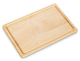 PADERNO Maple Hardwood Roast Cutting Board, 12-in x 18-in