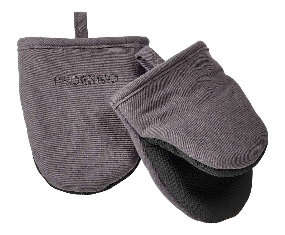 PADERNO Neoprene Palm Mini Mitts, Black, One-Size, 2-pk