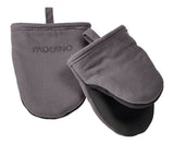 PADERNO Neoprene Palm Mini Mitts, Black, One-Size, 2-pk