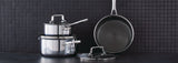 Paderno PFOA-Free Hybrid Clad Cookware Pot Set, 6-pc image 8