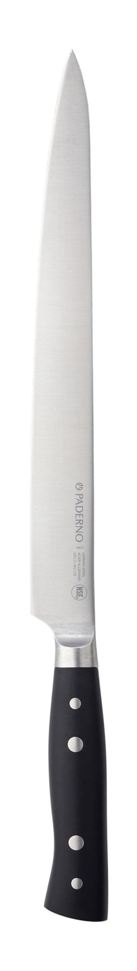 Paderno Professional Montgomery Fully Forged Carving Knife, 10-in