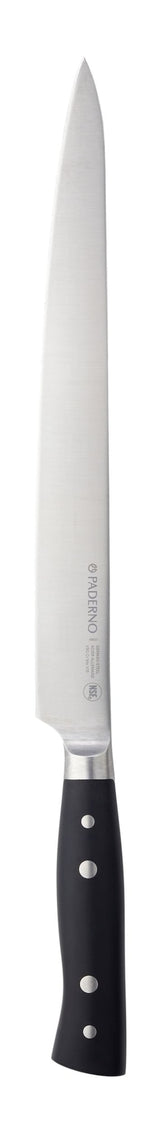 Paderno Professional Montgomery Fully Forged Carving Knife, 10-in