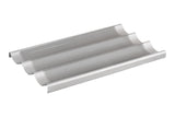 Paderno Professional Non-Stick Baguette Pan, Champagne