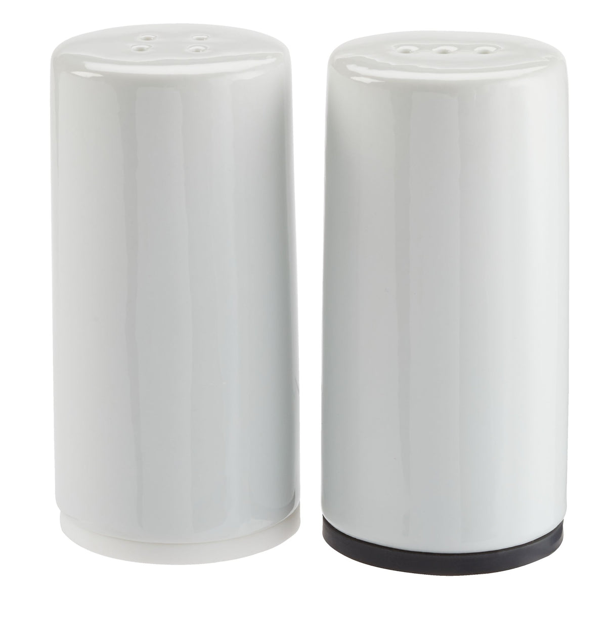 PADERNO Professional Salt & Pepper Shakers, Dishwasher-Safe, White