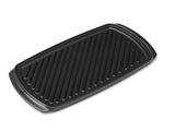PADERNO Signature Cast Iron Reversible Grill & Griddle, BBQ & Oven Safe, Black, 20-in x 10-in image 7