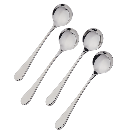 PADERNO Stainless Steel Soup Spoons, 4-pc