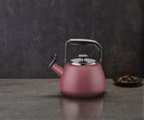 PADERNO Stainless Steel Stovetop Kettle, 1.9-L, Red image 3