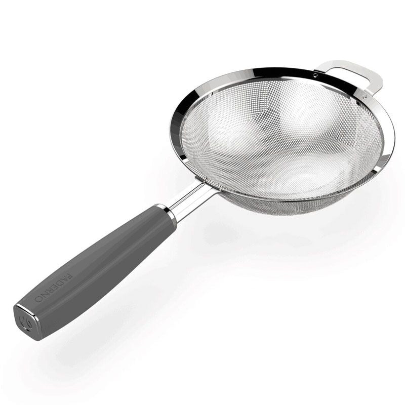 PADERNO Stainless Steel Strainer for Draining/Straining/Sifting, Silver