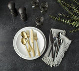 PADERNO Summerside Champagne Matte Stainless Steel Flatware Set, Serves 4, 20-pc image 7