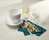 PADERNO Summerside Champagne Matte Stainless Steel Flatware Set, Serves 4, 20-pc image 8