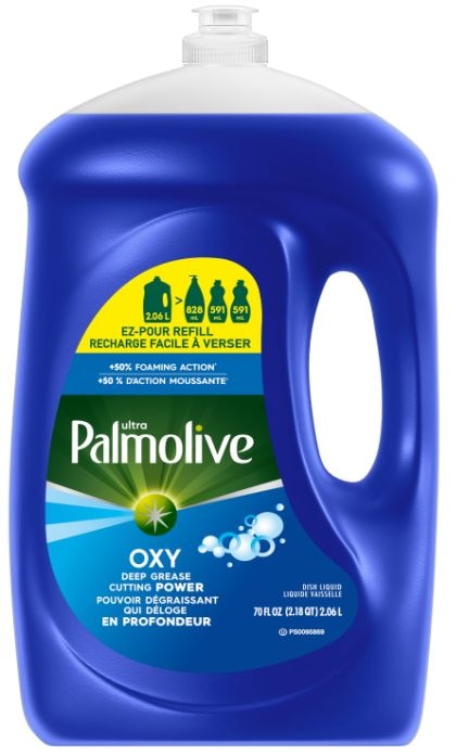 Palmolive Ultra Strength Liquid Dish Soap Detergent Refill, Various Scents, 2.06-L