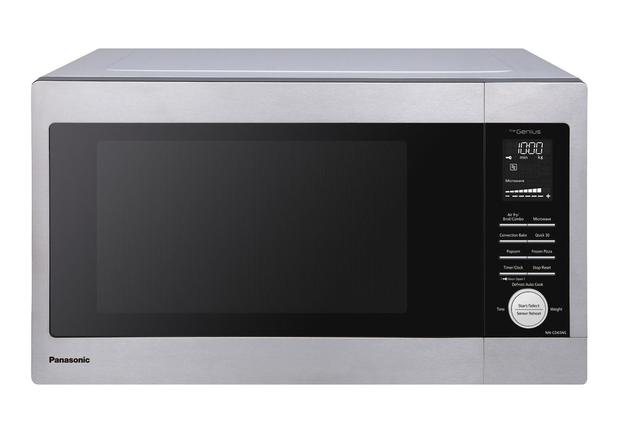 Panasonic 4-in-1 Combination Countertop Microwave Oven with Air Fryer, Convection Bake & Broiler, 1.3-cu.ft, Black