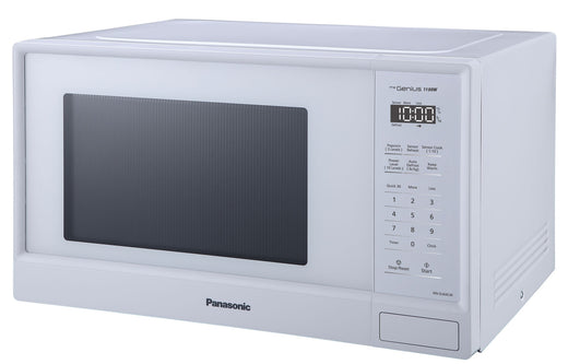 Panasonic NN-SU64LW Countertop Microwave Genius Sensor Cooking, 1.3-cu.ft., Matte White