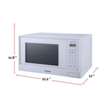Panasonic NN-SU64LW Countertop Microwave Genius Sensor Cooking, 1.3-cu.ft., Matte White image 5