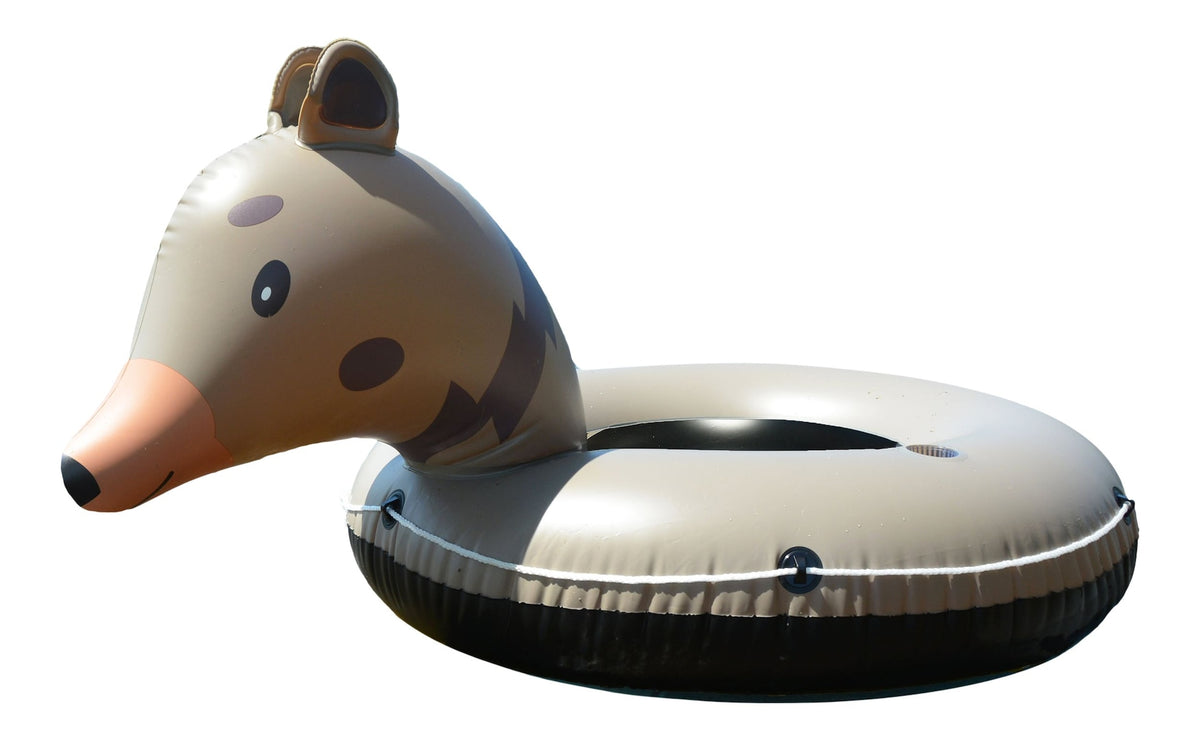 Pathfinder Inflatable Bear River/Lake Tube, 1-Person, Brown