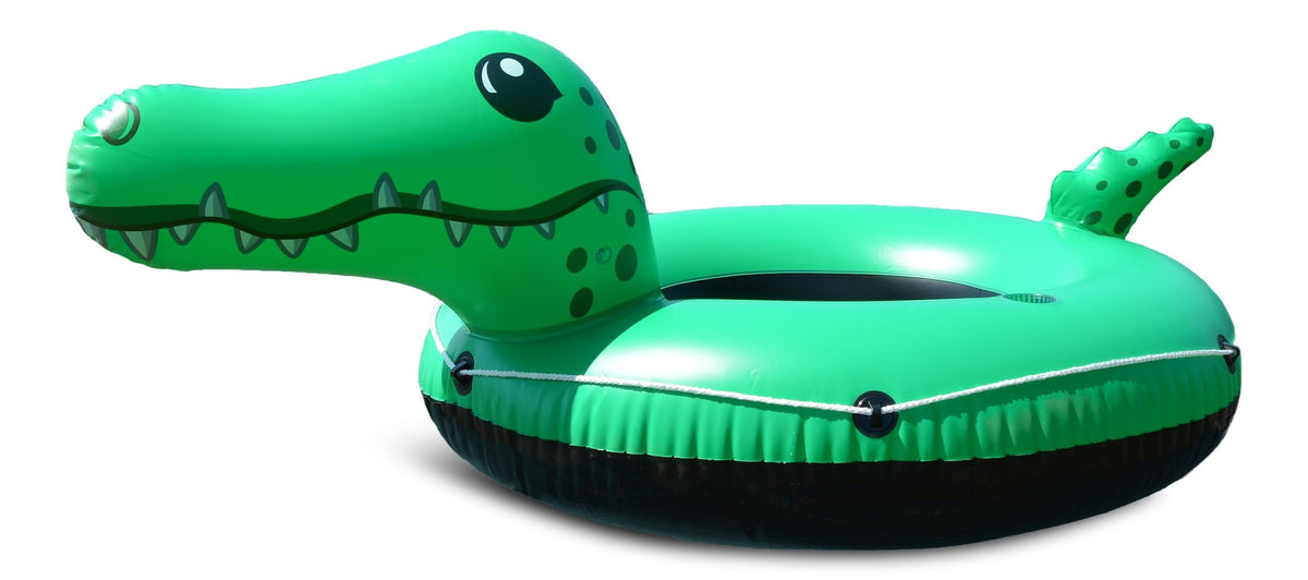 Pathfinder Inflatable Crocodile River/Lake Float Tube, 1-person, Green