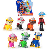 PAW Patrol Fire Rescue Team Pack Playset with 7 Collectible Figures, Ages 3+