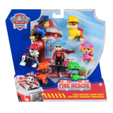PAW Patrol Fire Rescue Team Pack Playset with 7 Collectible Figures, Ages 3+ image 4