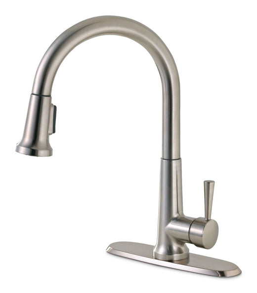 Peerless Single-Handle Pull-Down Kitchen Faucet, Brushed Nickel