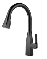 Peerless Xander Single-Handle Pull-Down Kitchen Faucet, Black