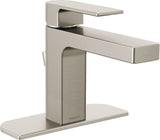 Peerless Xander Single Handle Rigid Spout Single Hole Bathroom Sink Faucet WaterSense Certified, Brushed Nickel image 2