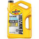 Pennzoil Platinum 5W30 Synthetic Engine/Motor Oil, 5-L