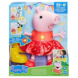 Peppa Pig Peppa’s Muddy Puddles Party Singing and Dancing Doll, French, Ages 3+ image 2